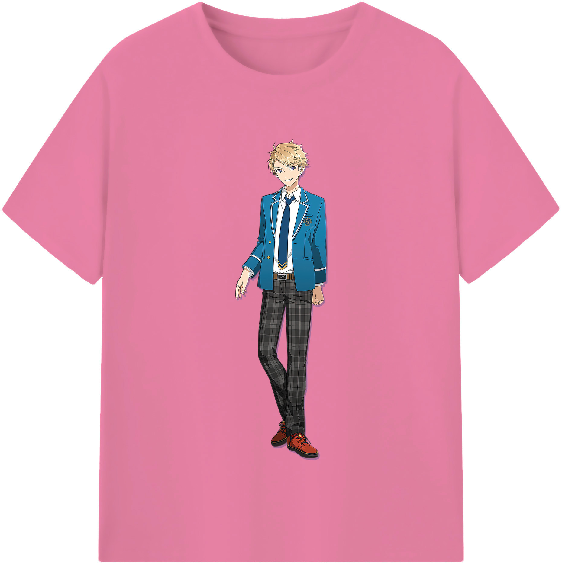 （画像用） あんさんぶるスターズ! Ensemble Stars 綿100％半袖Tシャツ（フロントプリント）